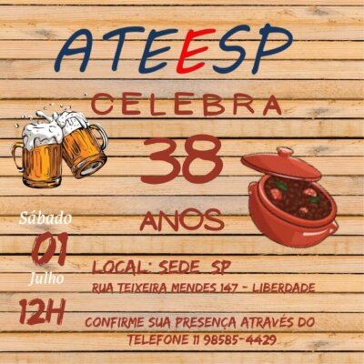 Celebração 38 anos Ateesp